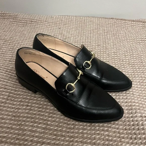 Dunion Horsebit Black "Jordaan" Loafers (6) - Picture 3 of 7